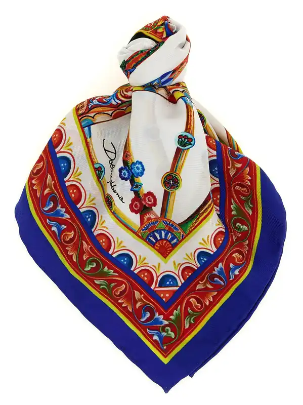 Carretto Scarves And Foulards Multicolor - Dolce & Gabbana