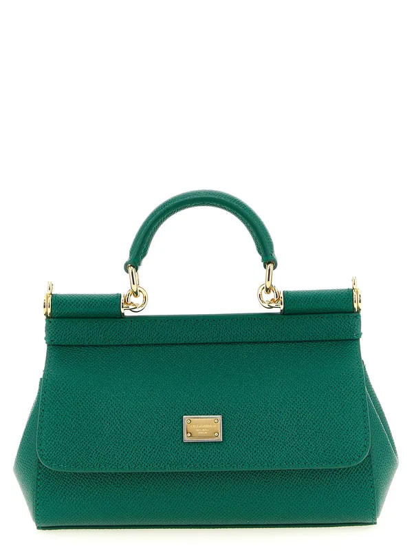 Sicily Hand Bags Green - Dolce & Gabbana