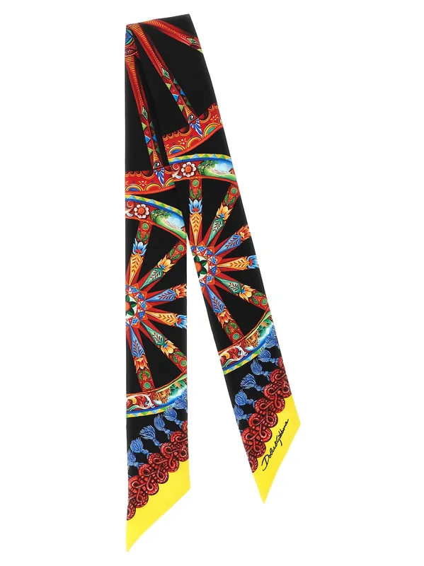 Carretto Scarves And Foulards Multicolor - Dolce & Gabbana