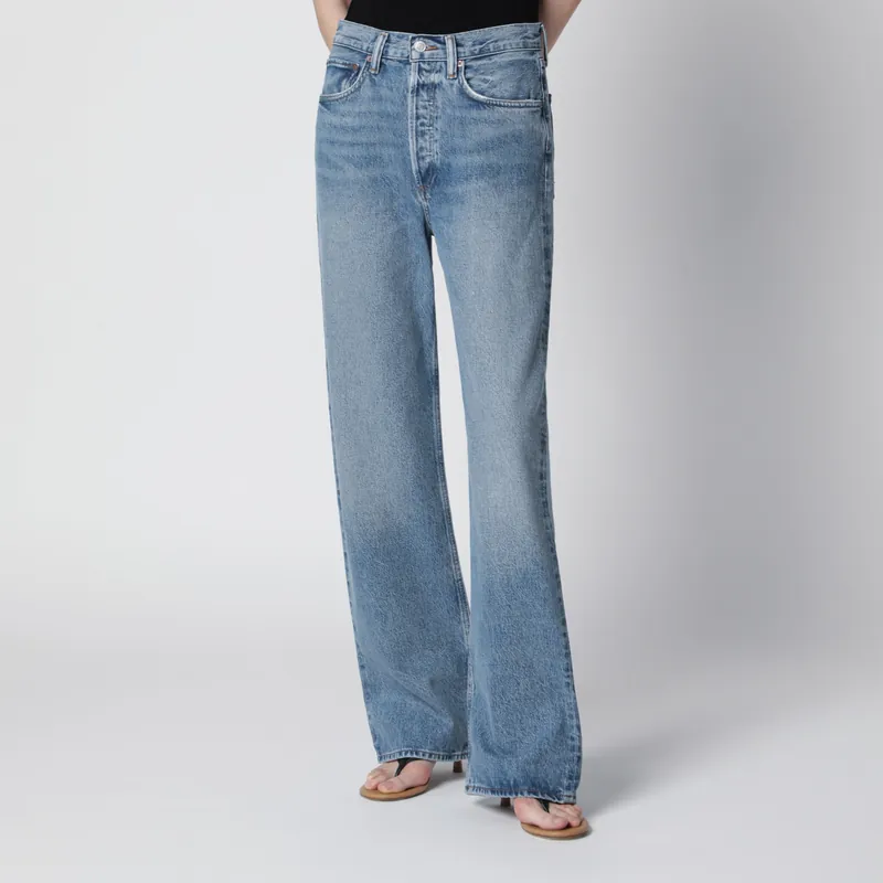 Vintage Loose Jeans In Medium Indigo Denim - Agolde