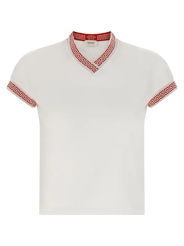 Greca T-Shirt Red