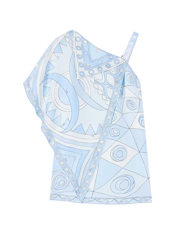 Printed Silk Mini Dress - Pucci