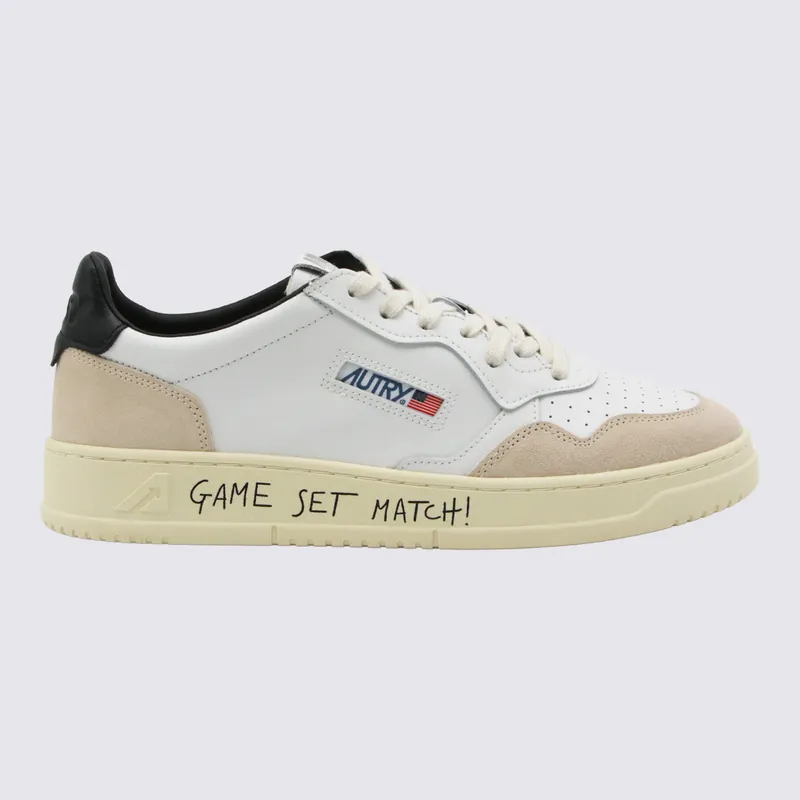 Sneakers White/Black - Autry