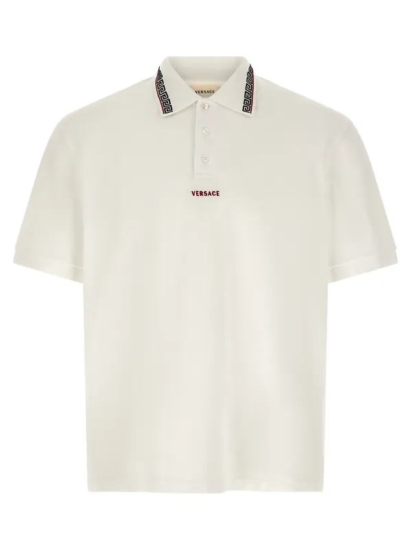 Greca Polo White - Versace