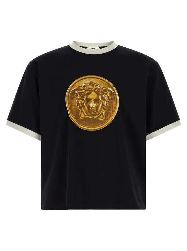 Medusa Coin T-Shirt Black