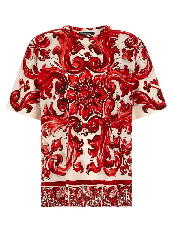 Maiolica T-Shirt Red