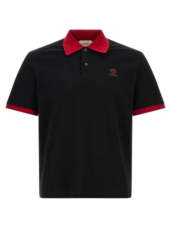 Medusa Polo Black - Versace