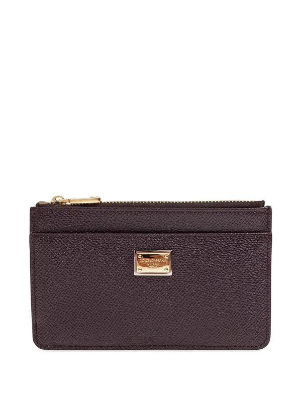 Dauphine Calfskin Card Holder - Dolce & Gabbana