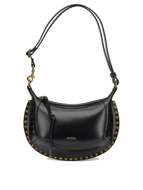 Oskan Moon Shoulder Bags Black - Isabel Marant