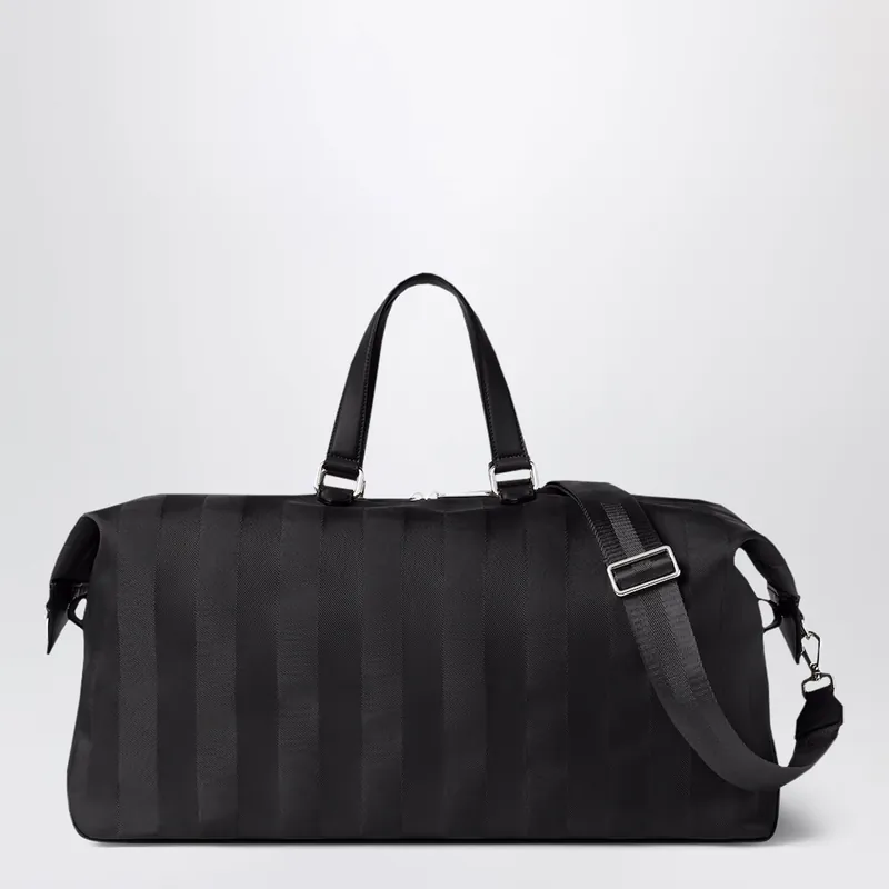 Fendi Lui 48 Duffle Bag In Black Pequin Nylon