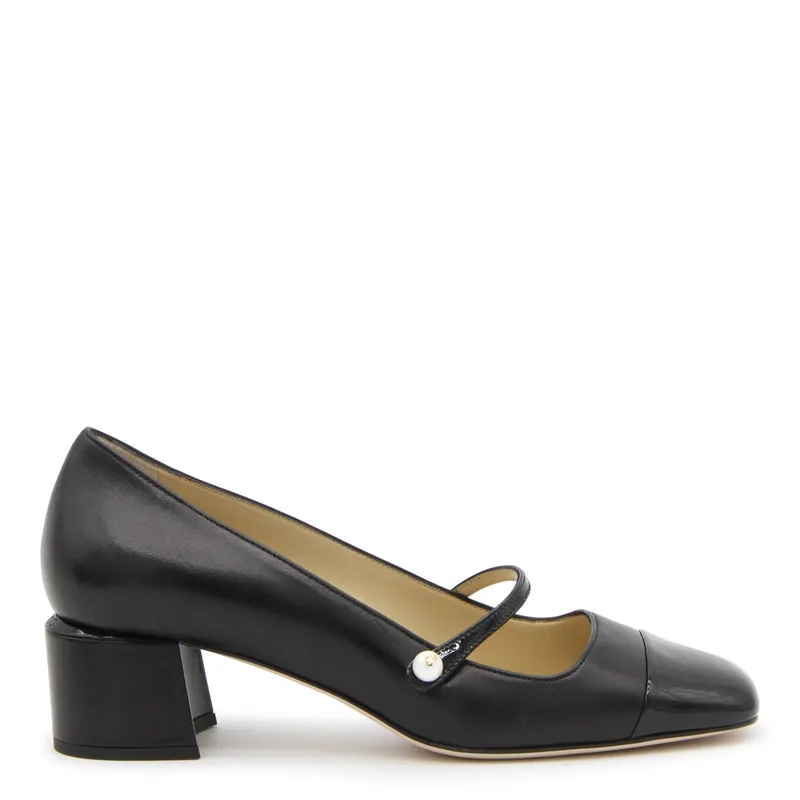 With Heel Black/Black - Jimmy Choo