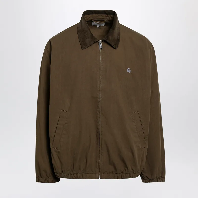 Madison Ripstop Jacket Dark Beech/Black Garment Dyed - Carhartt Wip