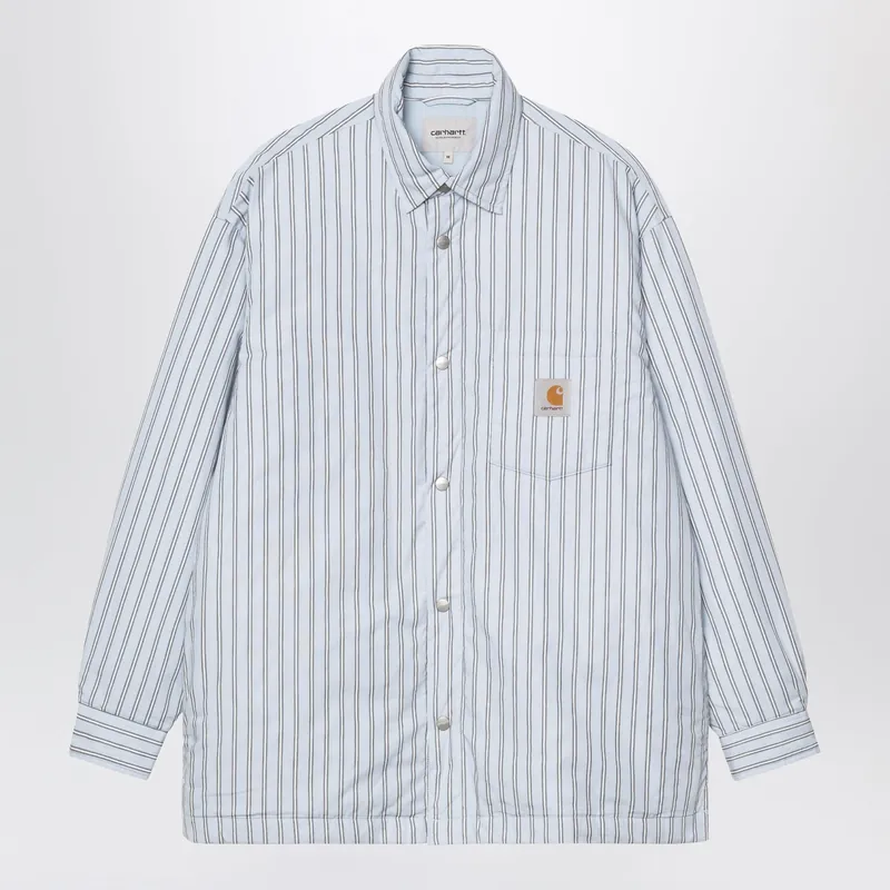Grimsby Shirt Jac Blue Fog - Carhartt Wip
