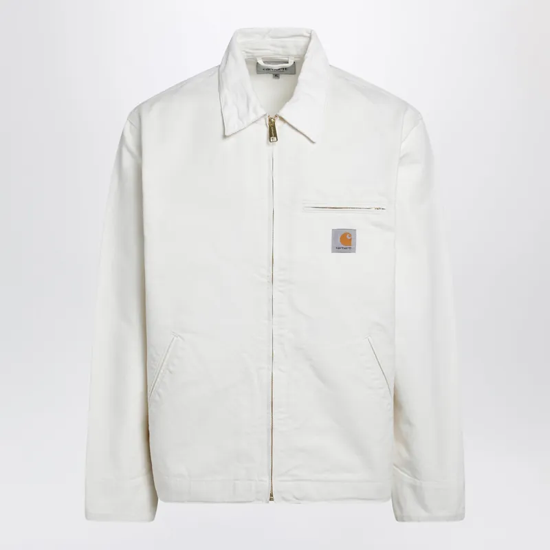 White Detroit Hamilton Jacket - Carhartt Wip