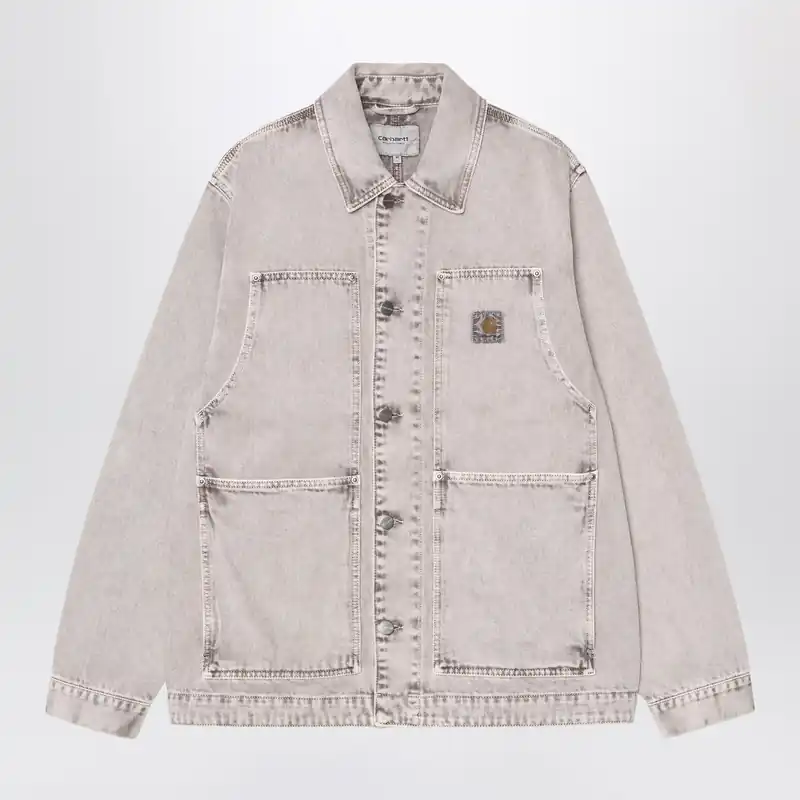 Og Double Front Jacke Shale/Chalk Wash - Carhartt Wip