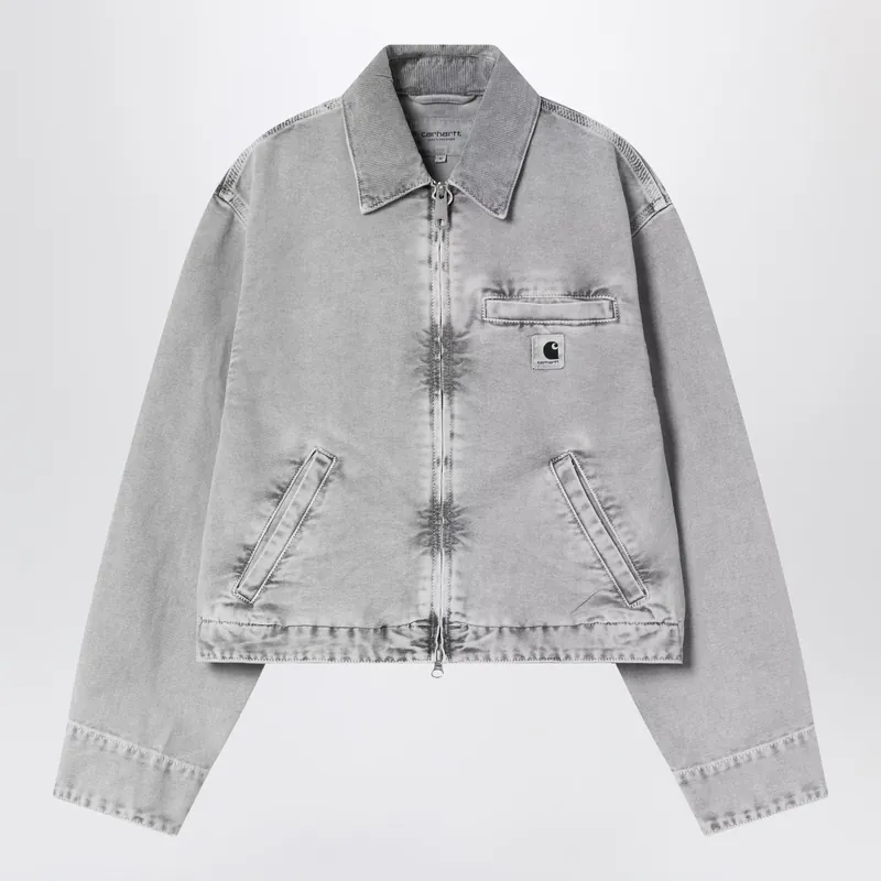 W Emery Black/Chalk Wash Jacket - Carhartt Wip