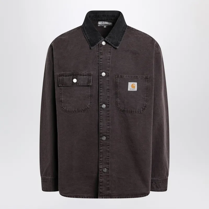 Mitch Shirt Jacket Palisander/Black - Carhartt Wip