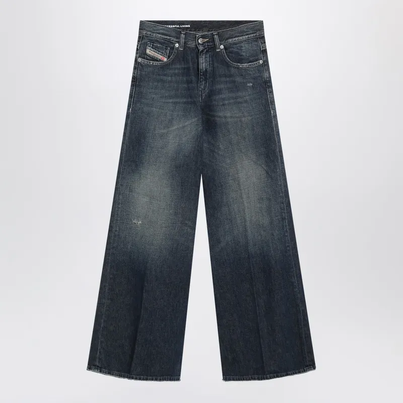 Flare 1978 D-Akemi Jeans In Dark Washed Blue
