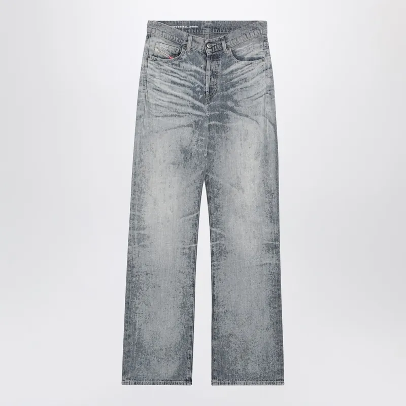 1971 D-Sent Jeans In Light Blue Stonewashed Denim