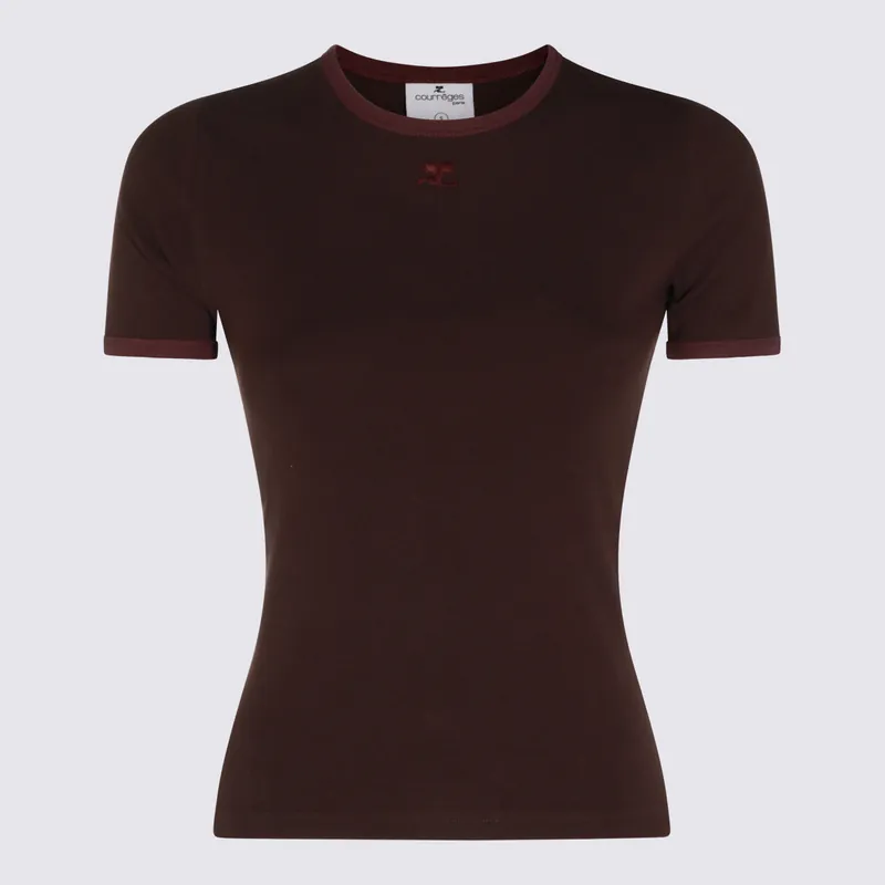 T-Shirts And Polos Burnt Red/Deep Grenat