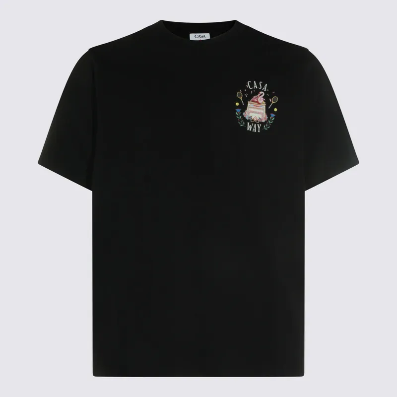 T-Shirts And Polos Black