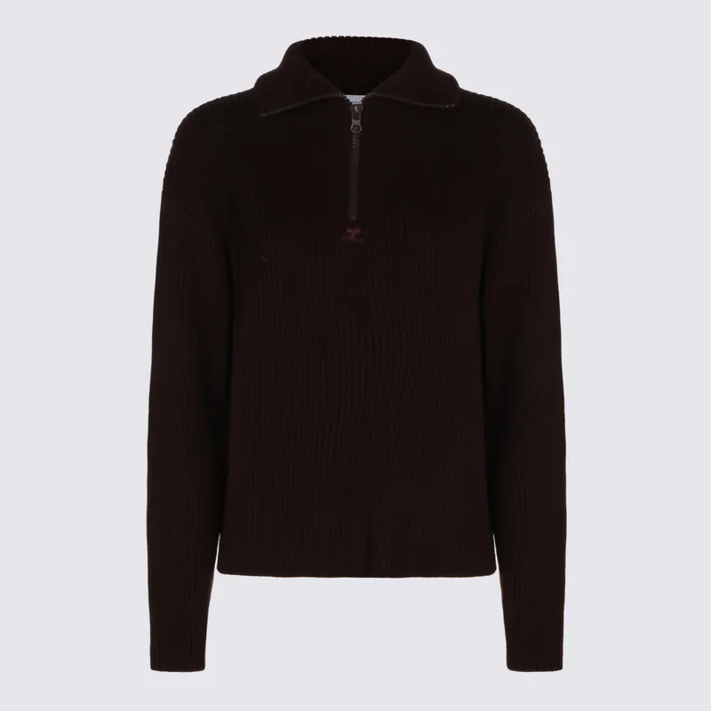 Sweaters Burnt Red - Courrèges