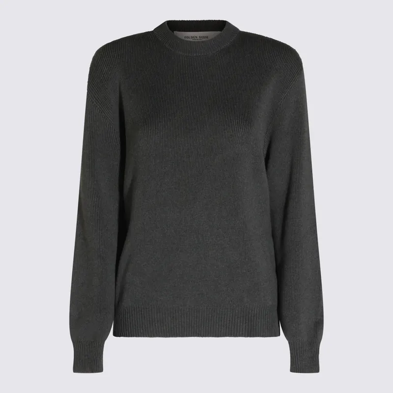 Sweaters Dark Grey Melange - Golden Goose