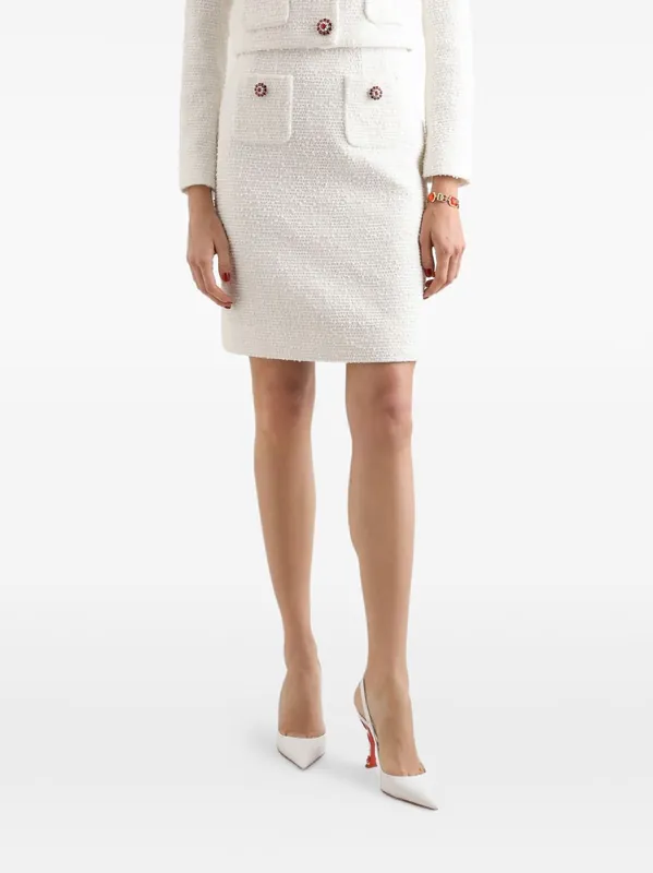 Cotton Midi Skirt - Dolce & Gabbana