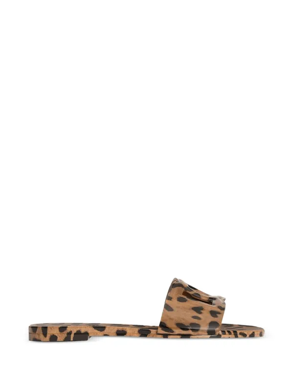 Dg Logo Flat Sandals - Dolce & Gabbana