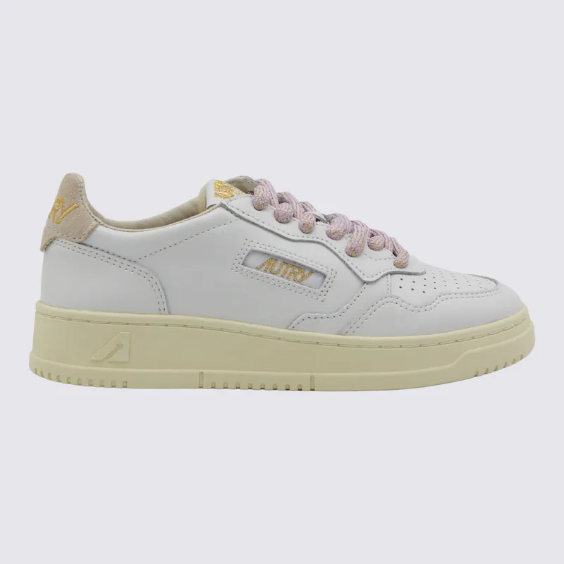 Sneakers Leat/Swoll Wht/Taiorch - Autry