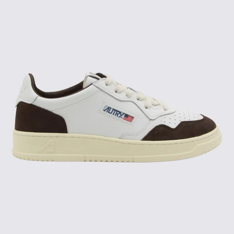 Sneakers White/Mogano - Autry
