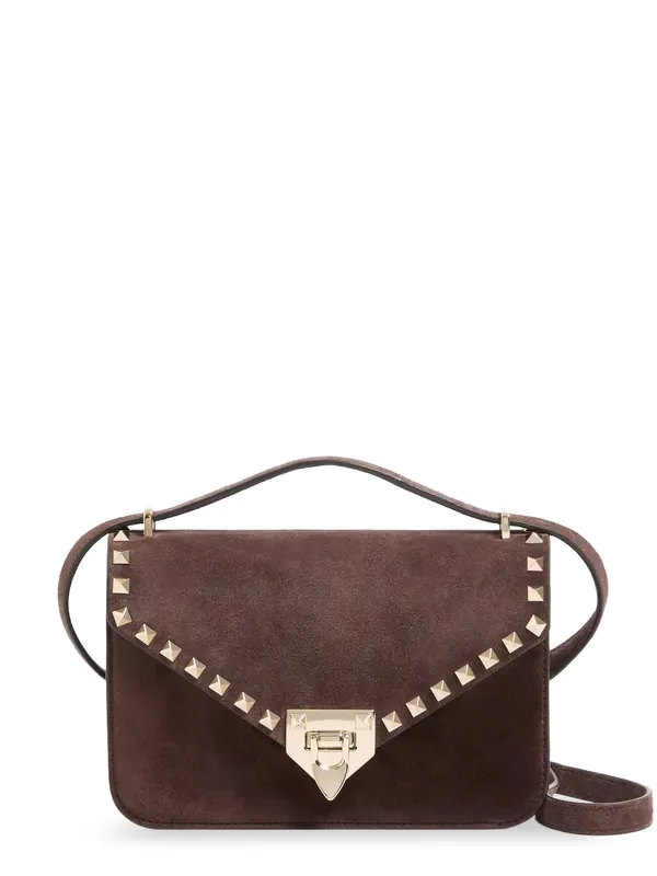Rockstud Suede Crossbody Bag - Valentino Garavani