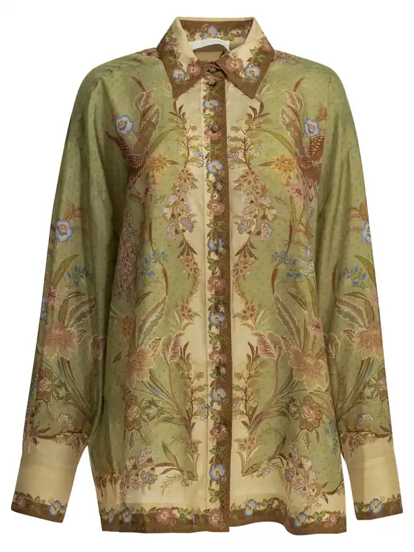 Indra Shirts Green - Zimmermann