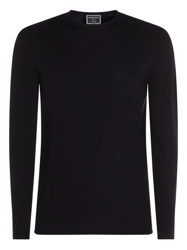 Cashmere Crewneck Sweater - Giorgio Armani