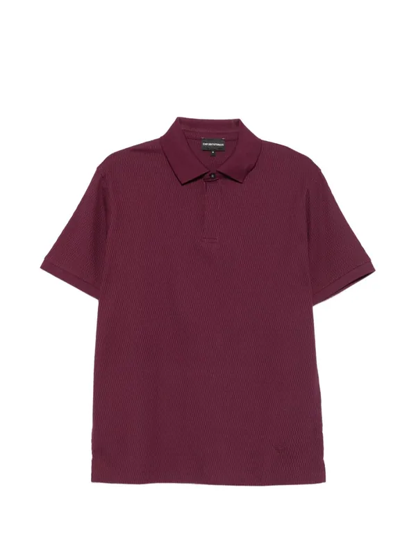 Cotton Polo Shirt - Emporio Armani