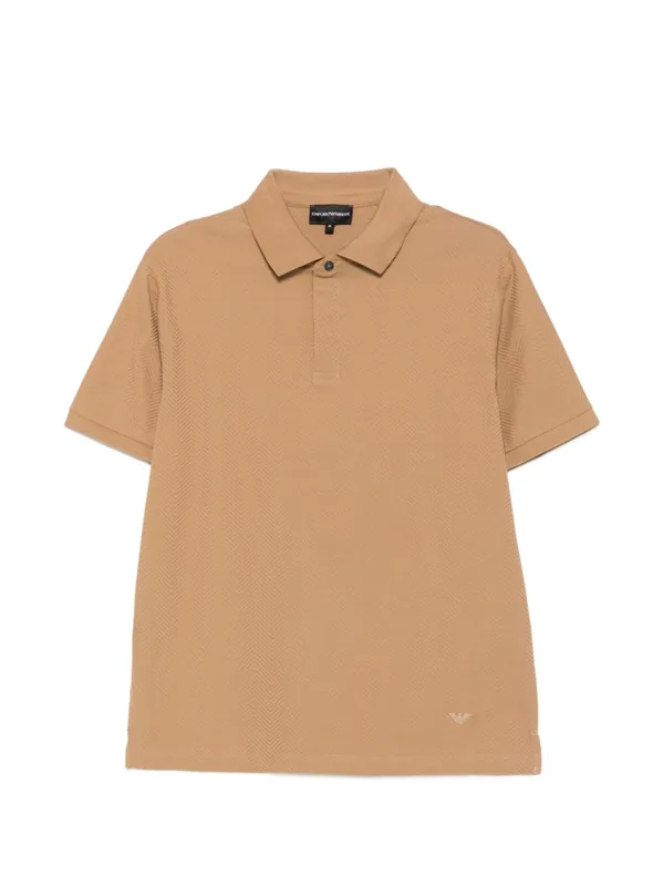 Cotton Polo Shirt - Emporio Armani