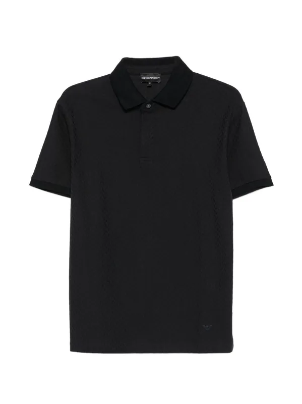 Cotton Polo Shirt - Emporio Armani