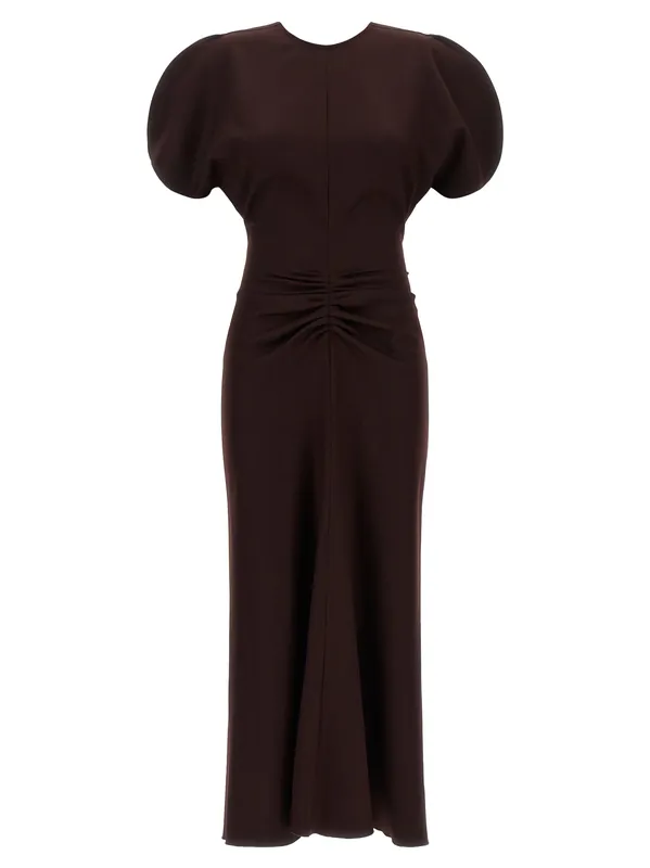 Bela Dresses Bordeaux - Victoria Beckham