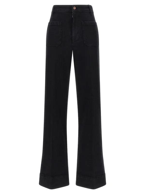 Alina Jeans Black - Victoria Beckham