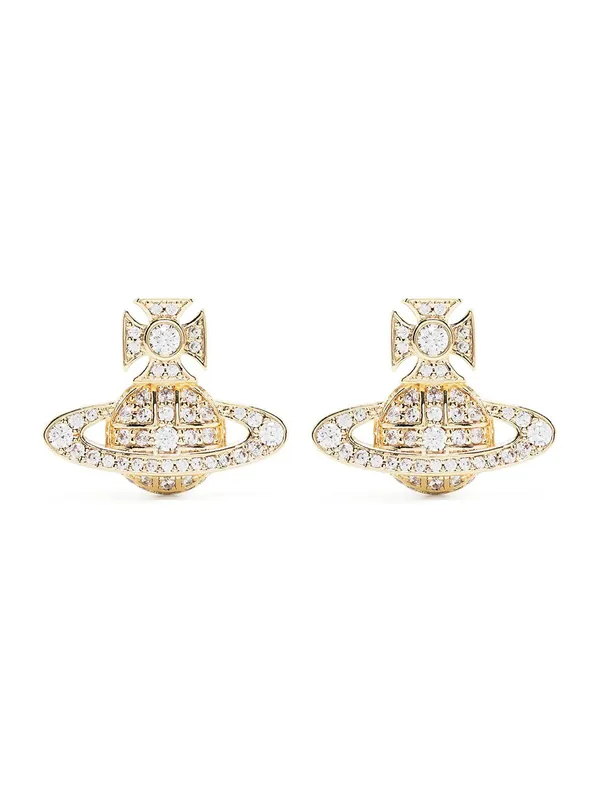 Carmela Bas Relief Earrings - Vivienne Westwood