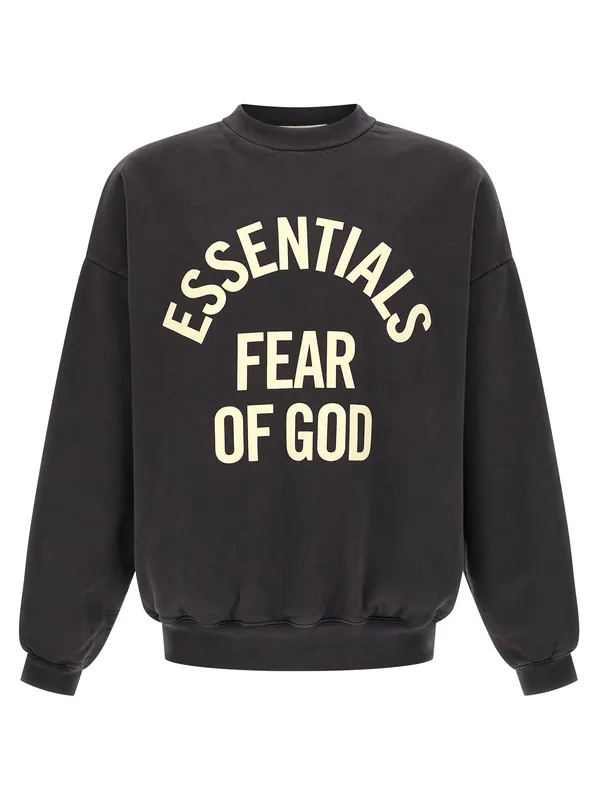 Campus 90 Sweatshirt Black - Fear Of God Essential