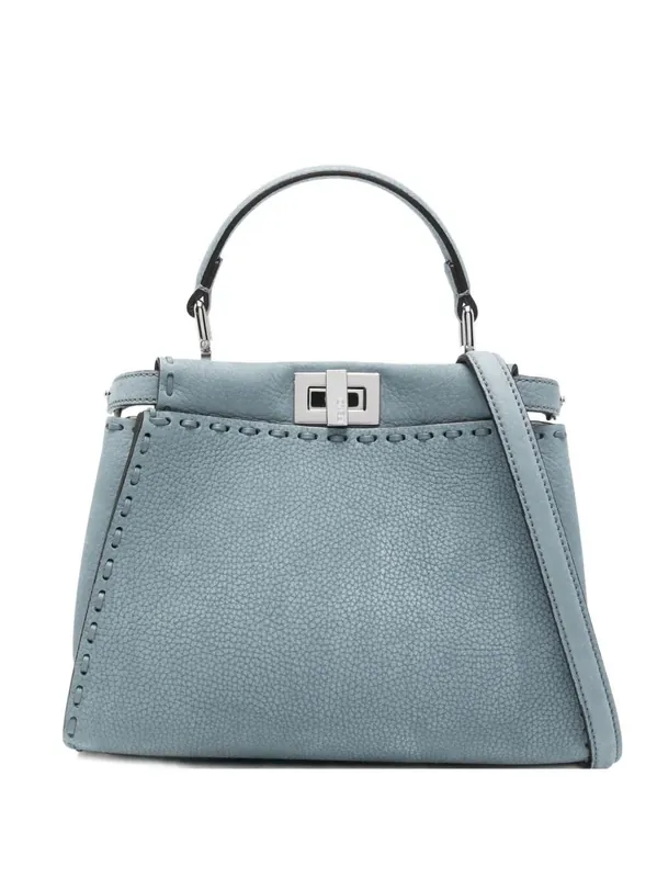 Peekaboo Iseeu Mini Suede Bag - Fendi