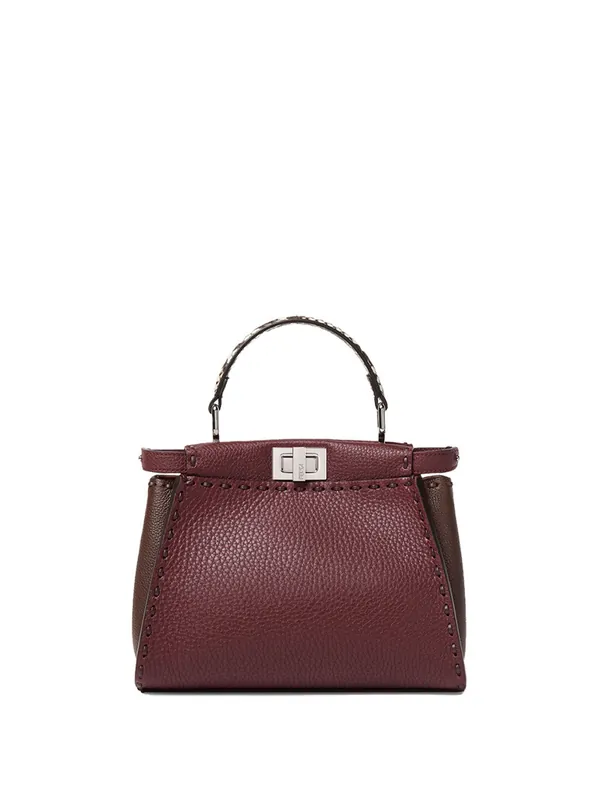 Two-Tone Peekaboo Mini Bag