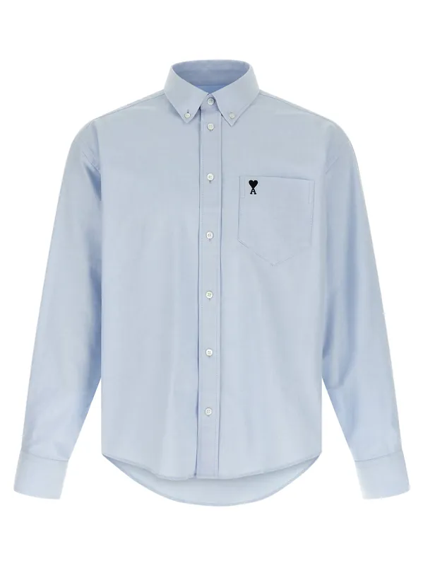 Ami De Coeur Shirt And Blouse Light Blue - Ami Paris