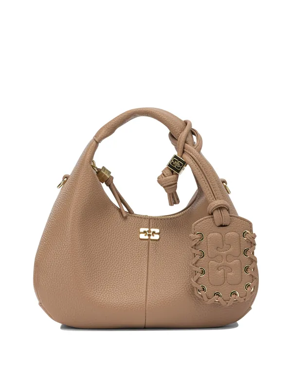 Hobo Handbags Brown - Ganni