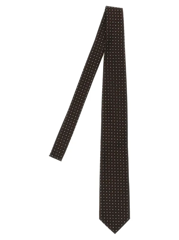 Silk Tie Ties And Papillon Brown - Tom Ford
