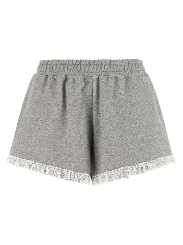 Isoli Bermuda And Short Gray - Ganni