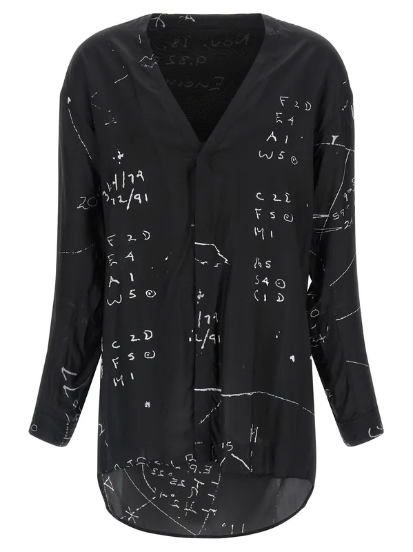Concordian Shirt And Blouse Black - Rick Owens
