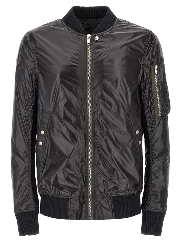 Classic Flight Puffer Jackets Black - Rick Owens