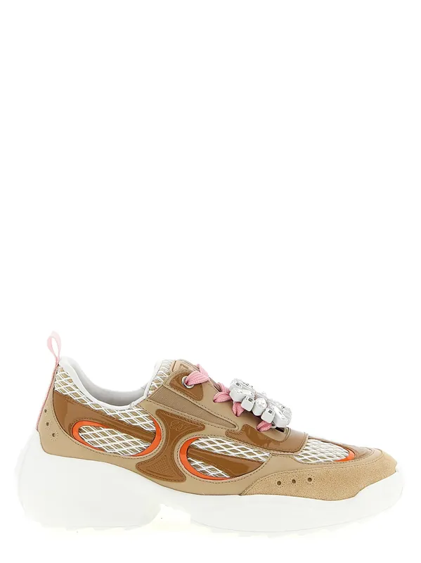 Viv Sneakers Beige - Roger Vivier